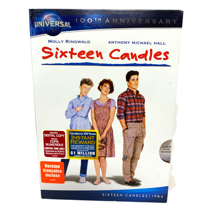 Sixteen Candles (DVD) Universal 100th Anniversary Comedy Good Condition!!!