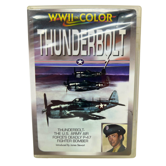 Thunderbolt: World War II In Color (DVD) Documentary Good Condition!!!