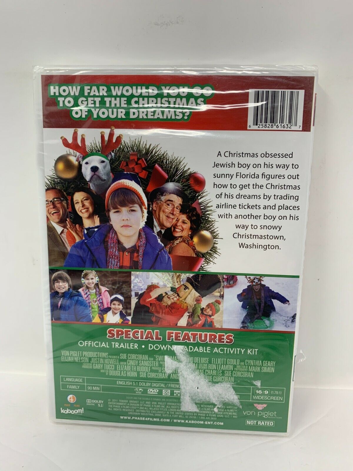 Switchmas (DVD) Elliott Christmas Movie Brand New and Sealed!!!