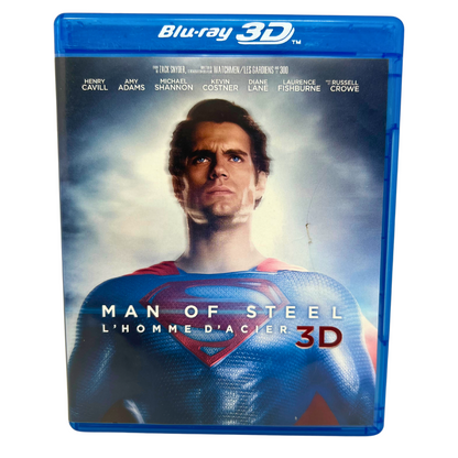 Man of Steel (Blu-ray 3D) DC Movie Good Condition!!!