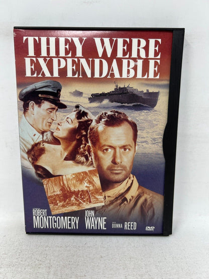 They Were Expendable (DVD) John Wayne War Movie Good Condition!!!