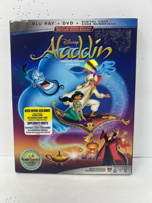 Aladdin (Blu-ray) Disney Classic Good Condition!!!