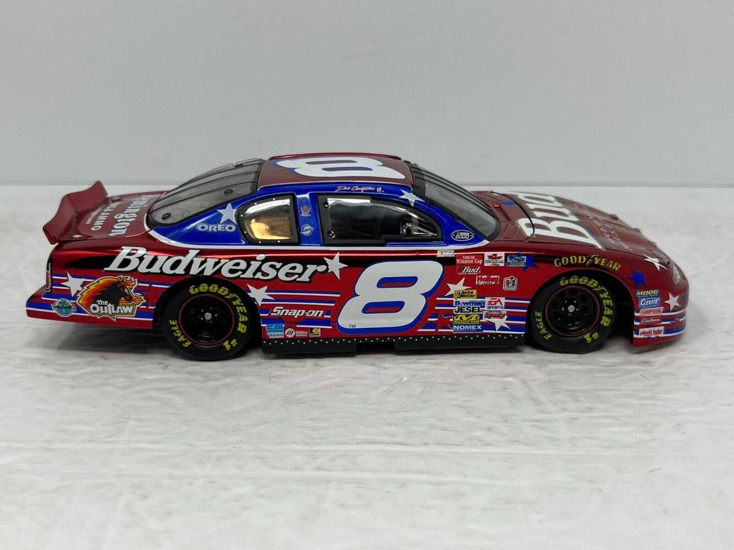 Action Nascar #8 Dale Earnhardt Jr. Budweiser U.S. Olympic Chrome 1:24 Diecast