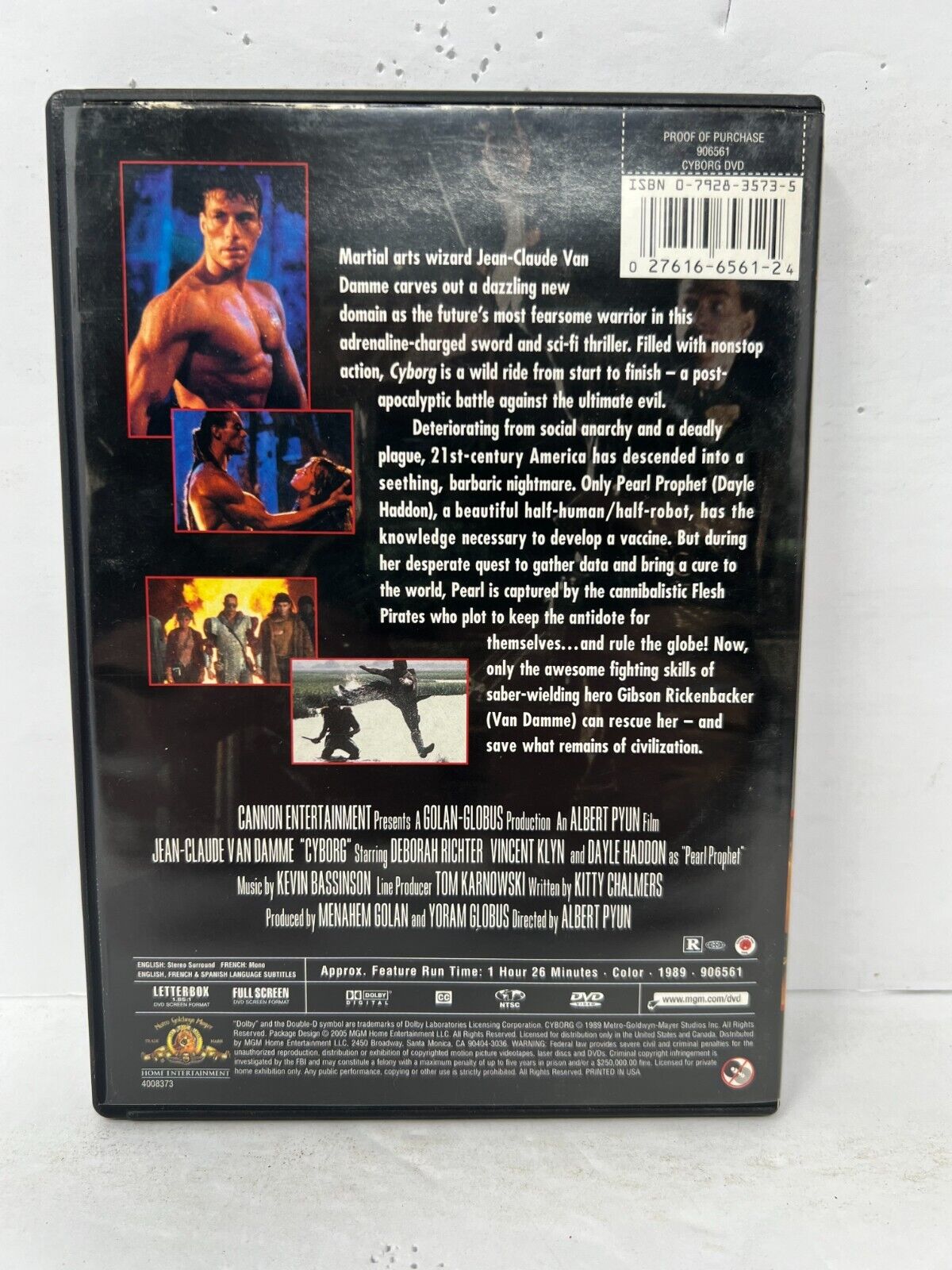 Cyborg (DVD) Action Good Condition!!!