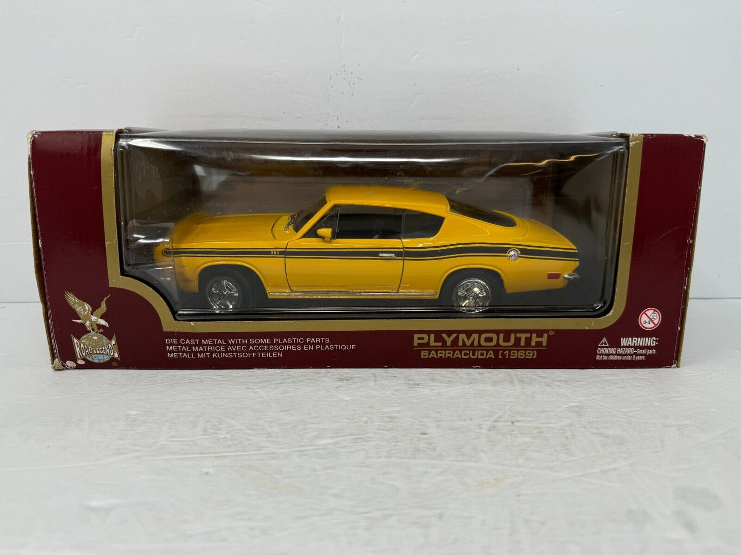 Yat Ming Road Legends 1969 Plymouth Barracuda 1:18 Diecast