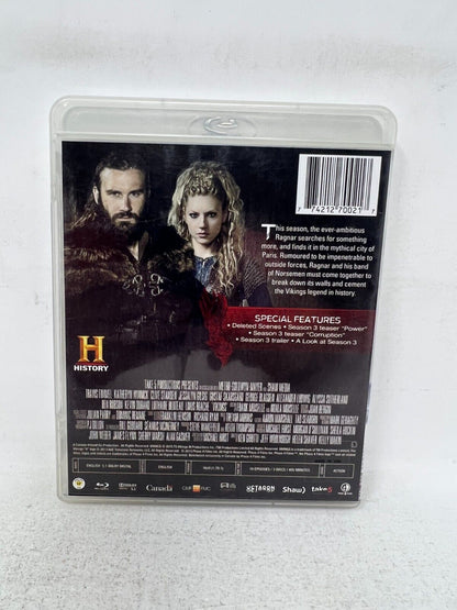 Vikings Season 3 (Blu-ray) TV Series Boxset Good Condition!!!