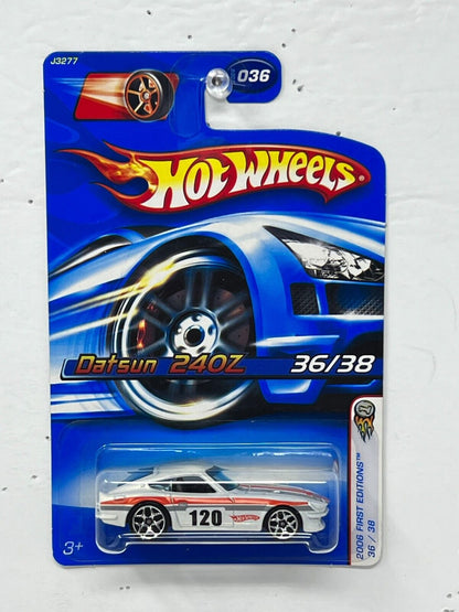 Hot Wheels 2006 First Editions Datsun 240Z JDM 1:64 Diecast