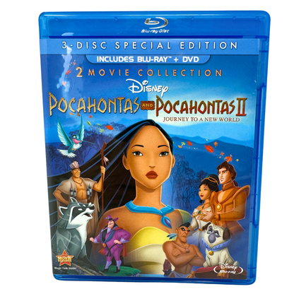 Pocahontas / Pocahontas II (Blu-ray) Disney Classic Good Condition!!!