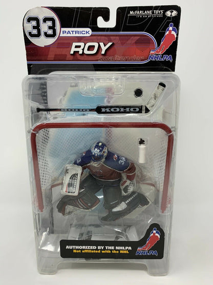 Mcfarlane NHL Patrick Roy Colorado Avalanche Series 1 NHLPA Logo Jersey Figure