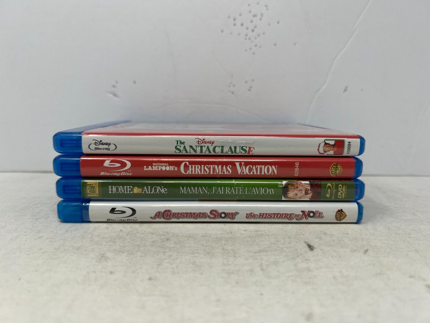 The Santa Clause & Home Alone & Christmas Vacation & Christmas Story Blu-ray lot