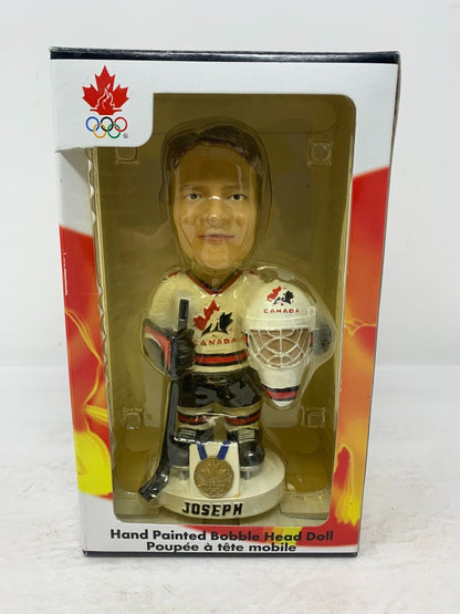 Curtis Joseph NHL Team Canada 2002 Olympic Gold Medal Bobblehead Figure