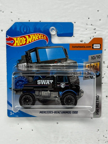 Hot Wheels Treasure Hunts HW Metro Mercedes-Benz Unimog 1300 1:64 Diecast Short