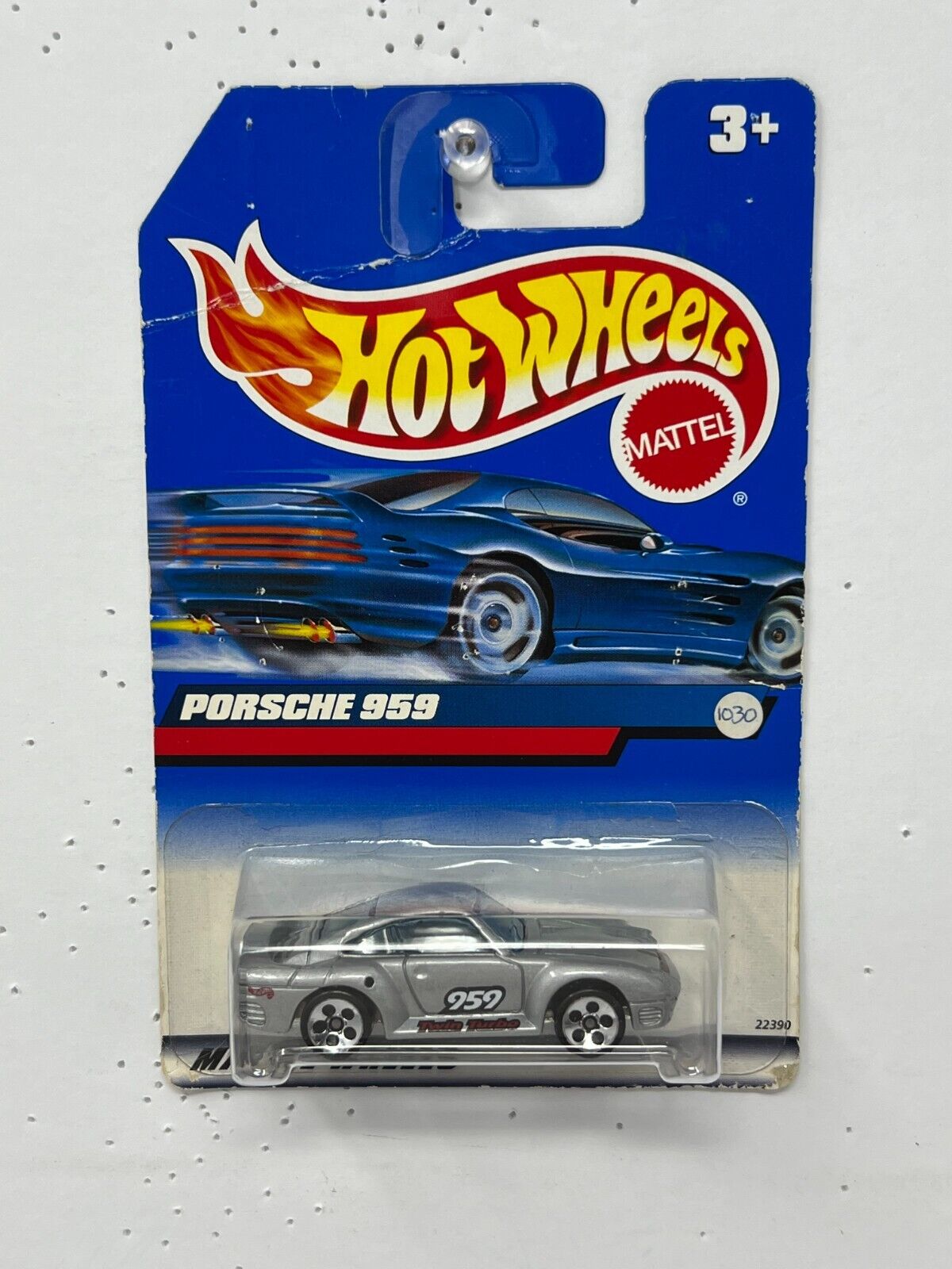 Hot Wheels Porsche 959 1:64 Diecast Silver