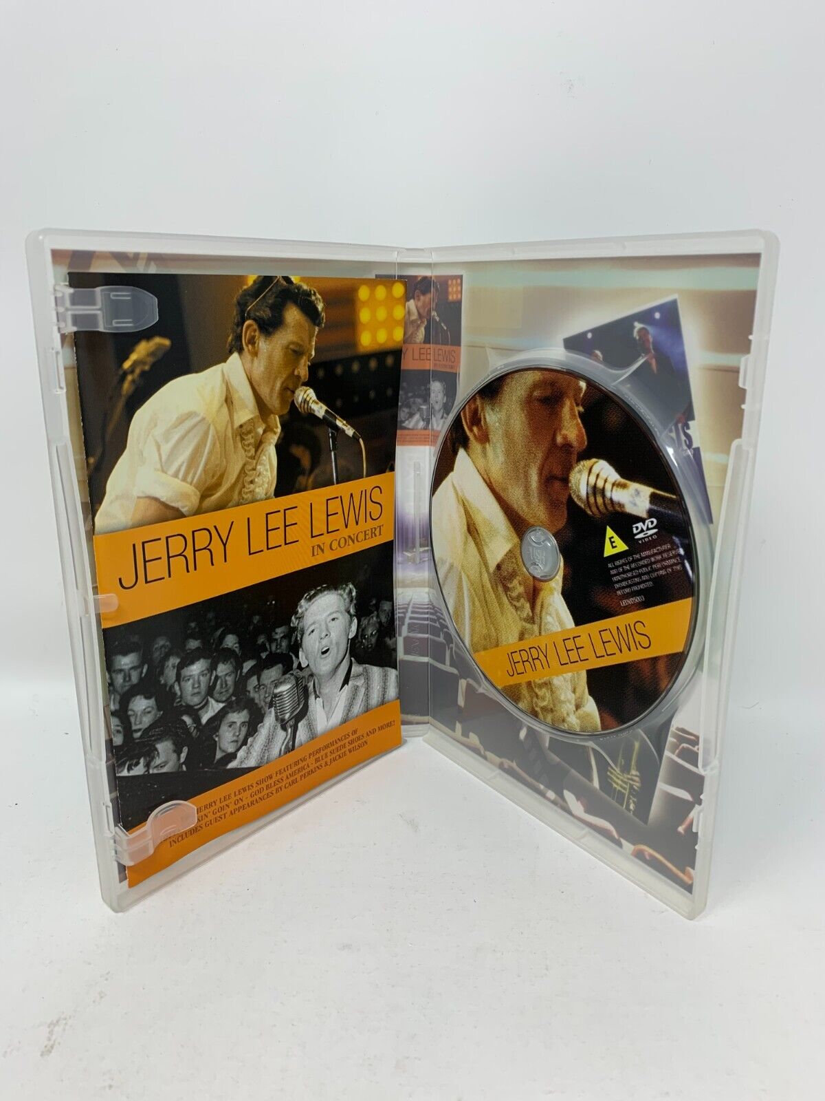 Jerry Lee Lewis In Concert (DVD) Music Concert Good Condition!!!