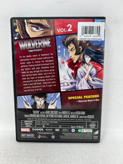 Marvel Animated Series Wolverine Volume 2 (DVD) Good Condition!!!