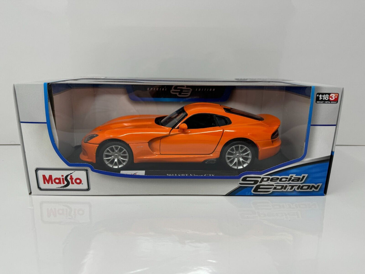 Maisto 2013 Dodge SRT Viper GTS Special Edition 1:18 Diecast