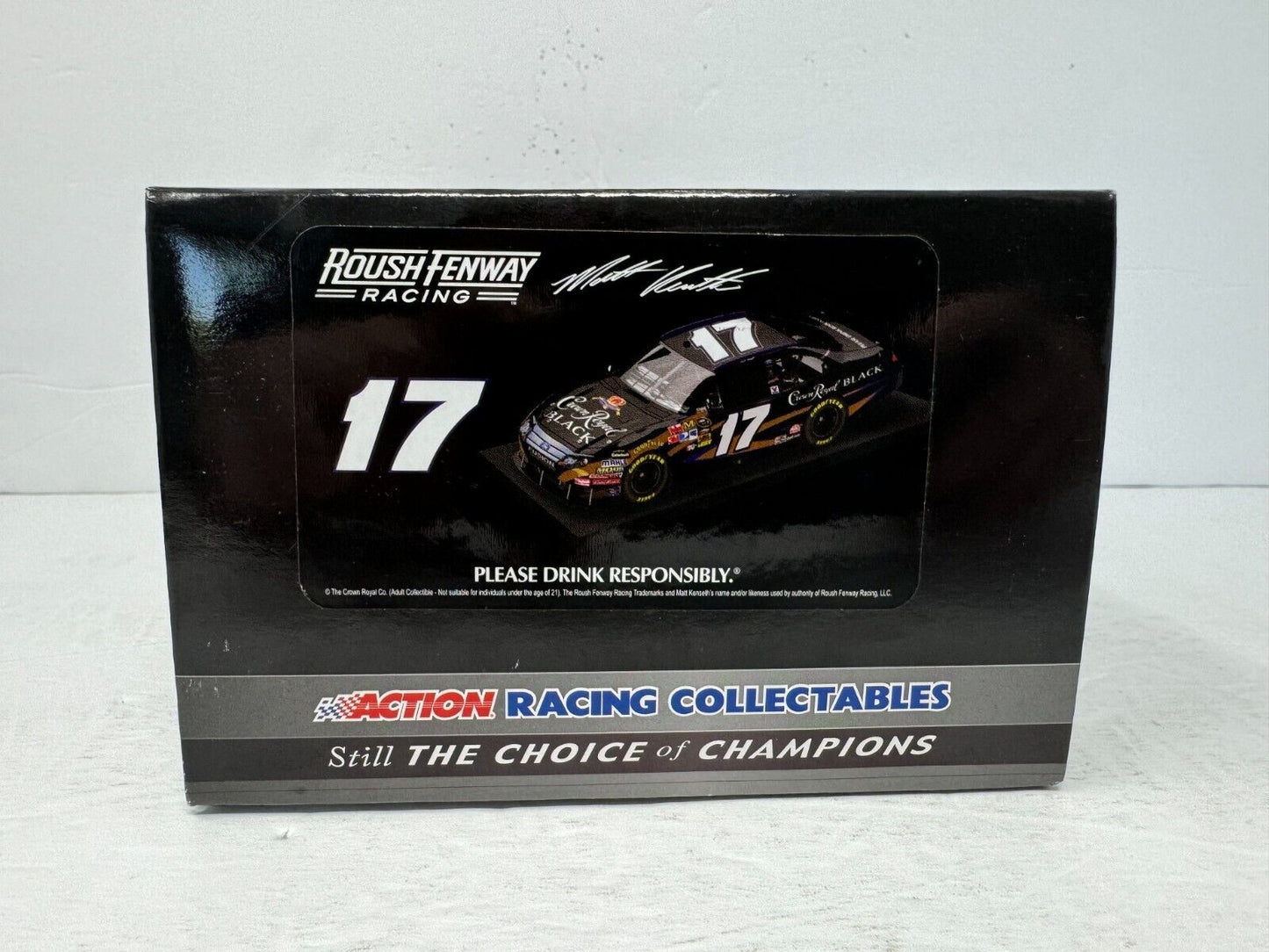 Action Nascar #17 Matt Kenseth Crown Royal Black 2010 Ford Fusion 1:24 Diecast