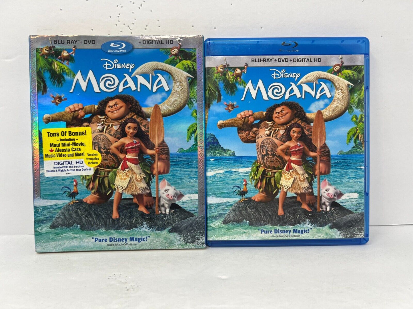 Moana (Blu-ray) Disney Good Condition!!!