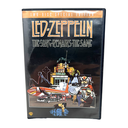 Led Zeppelin The Song Remains the Same (DVD) Music Concert Good Condition!!!