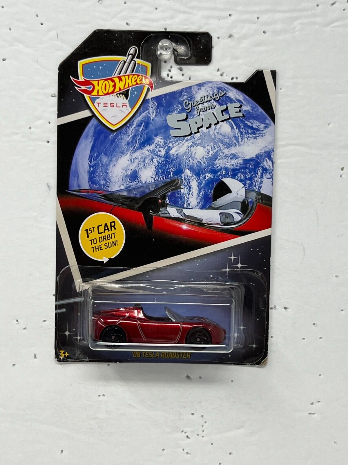 Hot Wheels Tesla 2008 Tesla Roadster European Car 1:64 Diecast V3