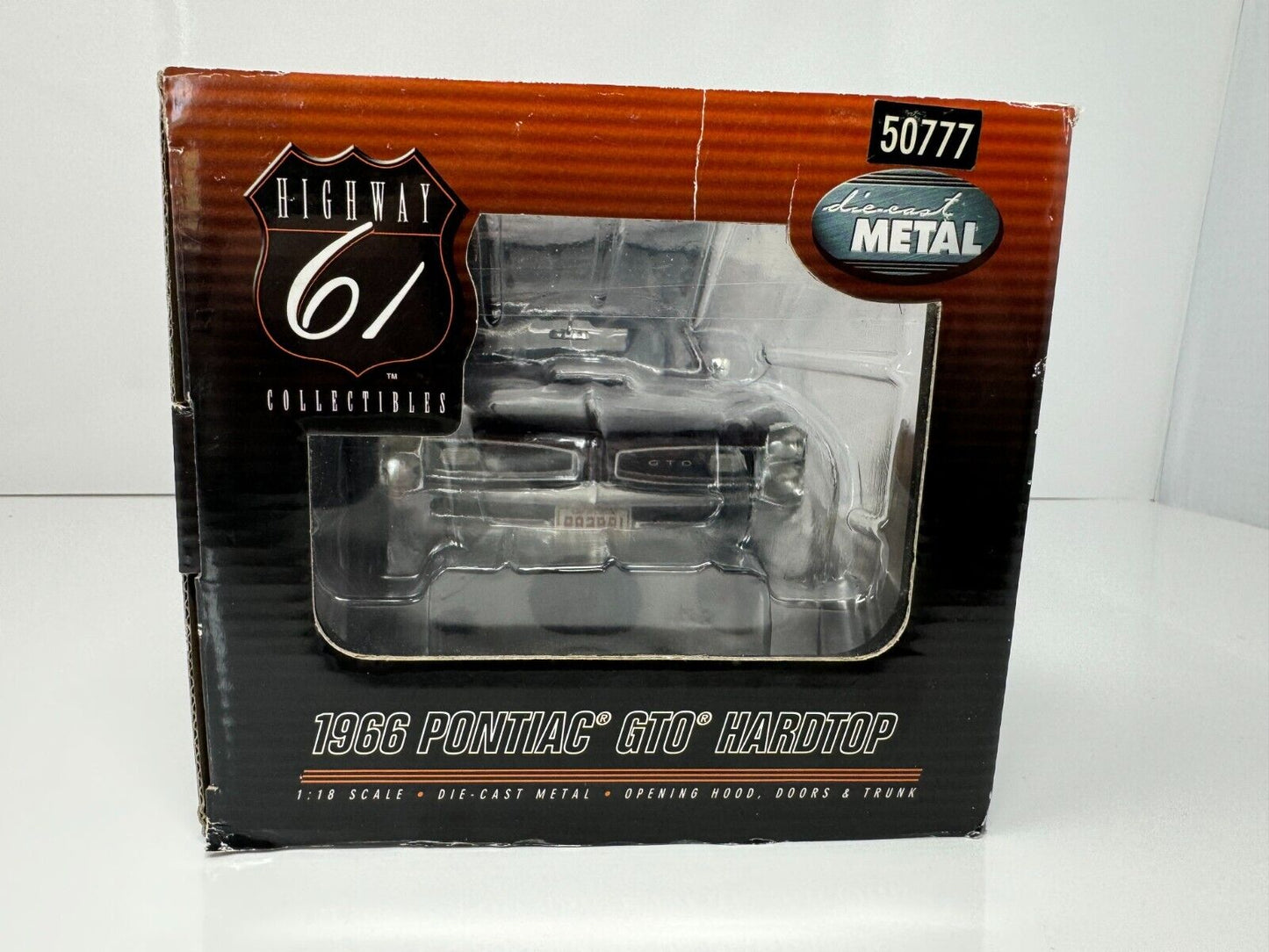 Highway 61 1966 Pontiac GTO Hardtop 1:18 Diecast