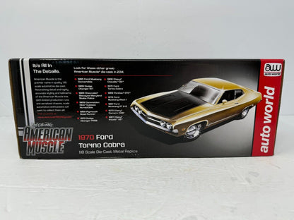 Auto World American Muscle 1970 Ford Torino Cobra 1:18 Diecast