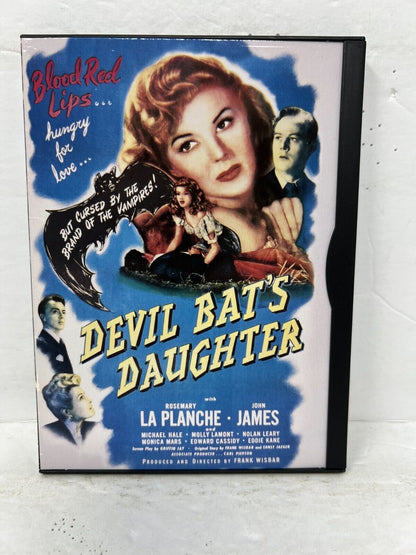 Devil Bat's Daughter (DVD) Horror Good Condition!!!