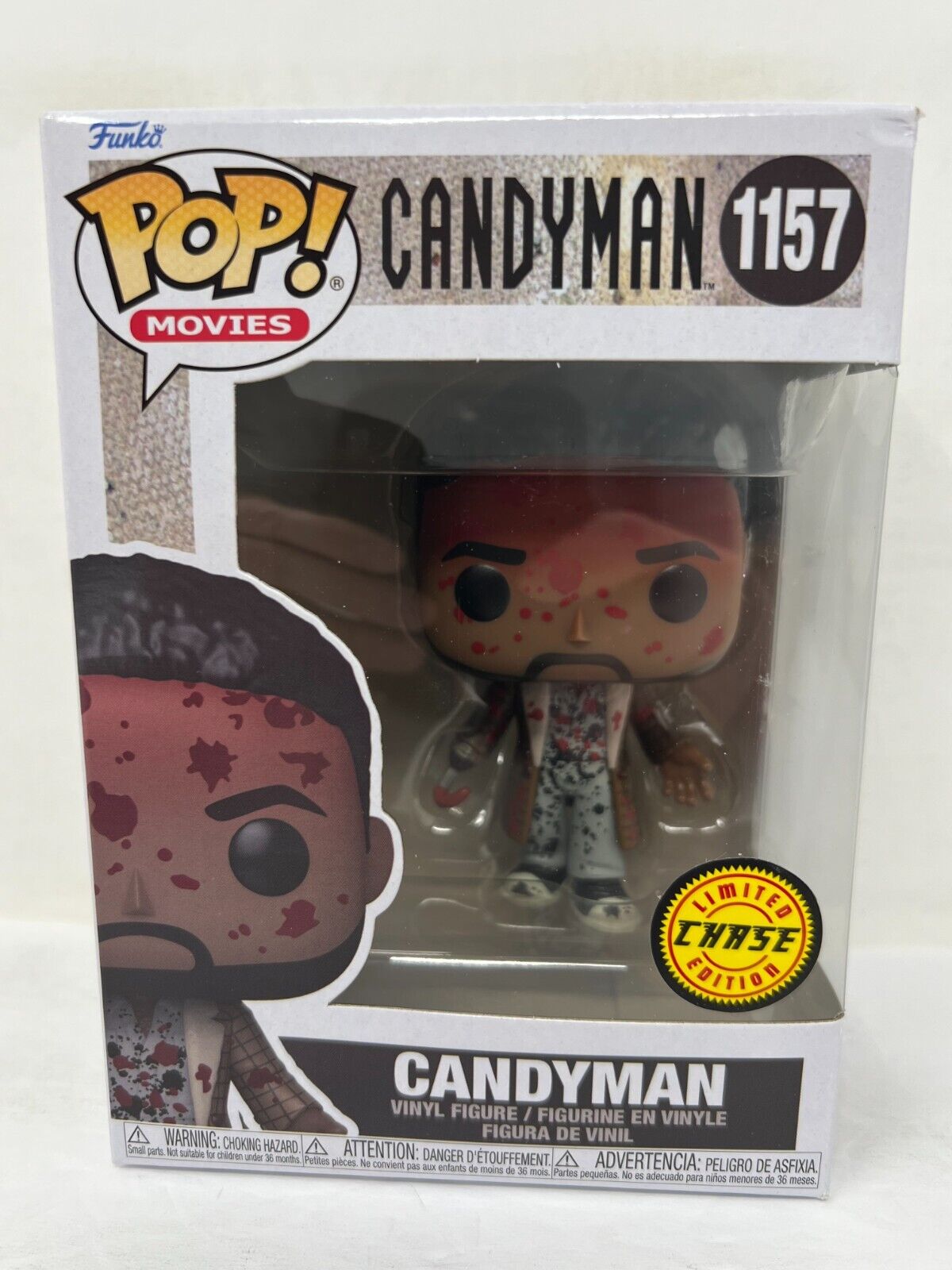 Funko Pop! Movies Candyman #1157 Candyman CHASE Limited Edition Vinyl Figure