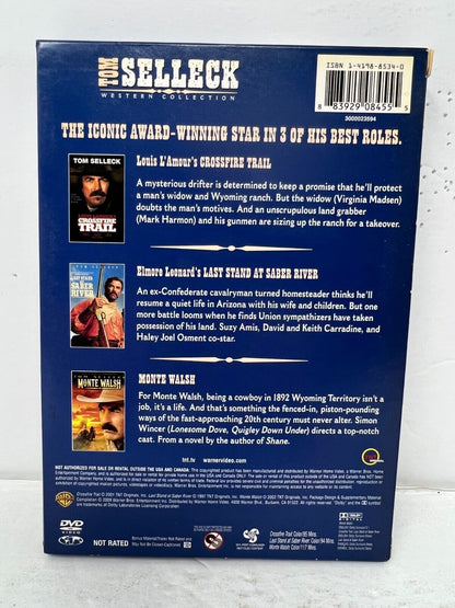 The Tom Selleck Western Collection (DVD) Western Good Condition!!!