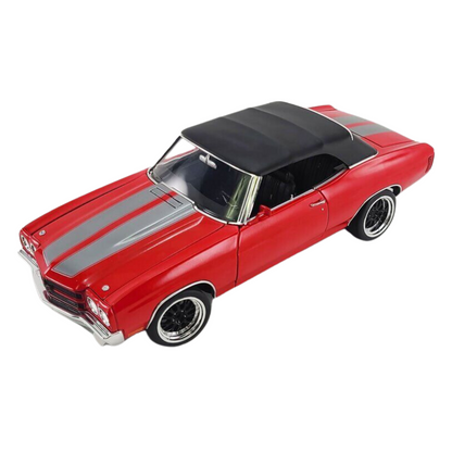 ACME 1970 Chevrolet Chevelle SS Restomod Red Limited Edition 1:18 Diecast