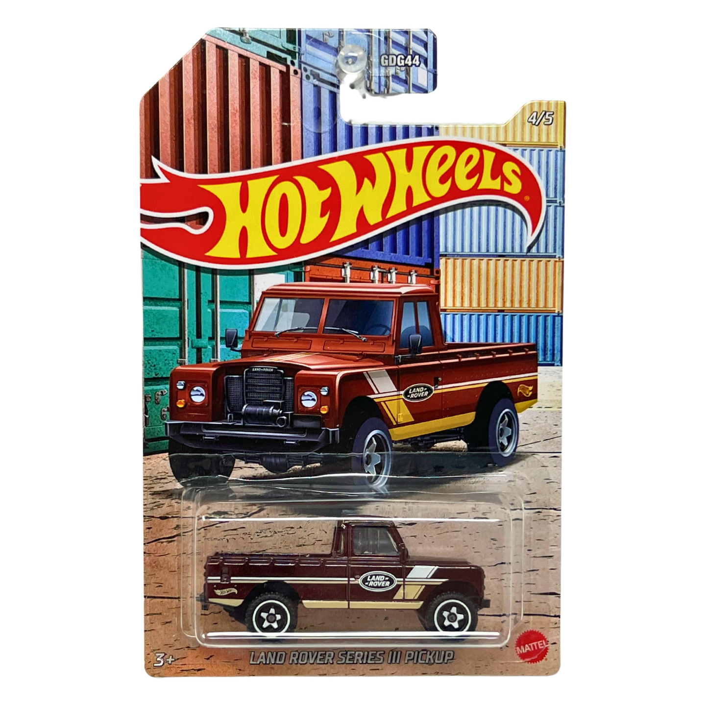 Hot Wheels Pickup Truck Series Land Rover Series III Pickup 1:64 Diecast V2