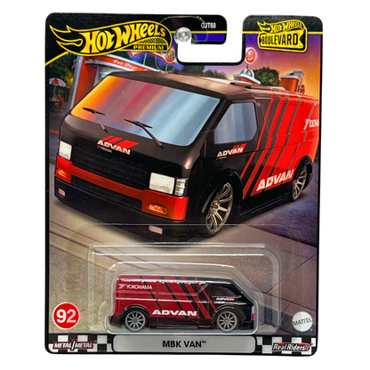 Hot Wheels Premium Boulevard MBK Van 1:64 Diecast Real Riders