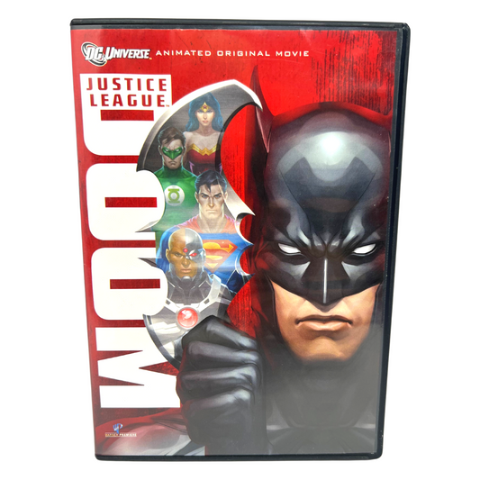 Justice League Doom (DVD) DC Universe Animated DC Movie Good Condition!!!