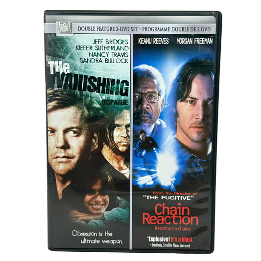 The Vanishing / Chain Reaction (DVD) Action