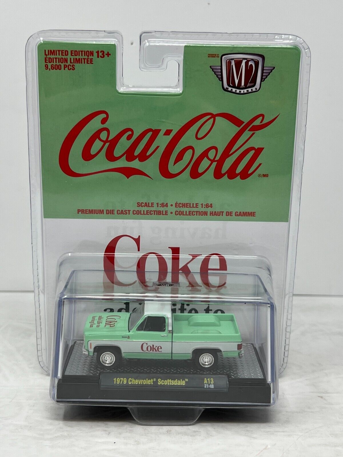 M2 Machines Coca-Cola 1979 Chevrolet Scottsdale 1:64 Diecast