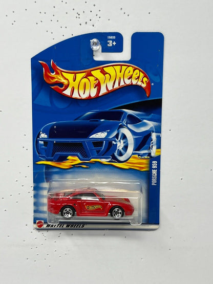 Hot Wheels Porsche 959 1:64 Diecast Red