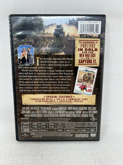 The War Wagon (DVD) John Wayne Western Good Condition!!!