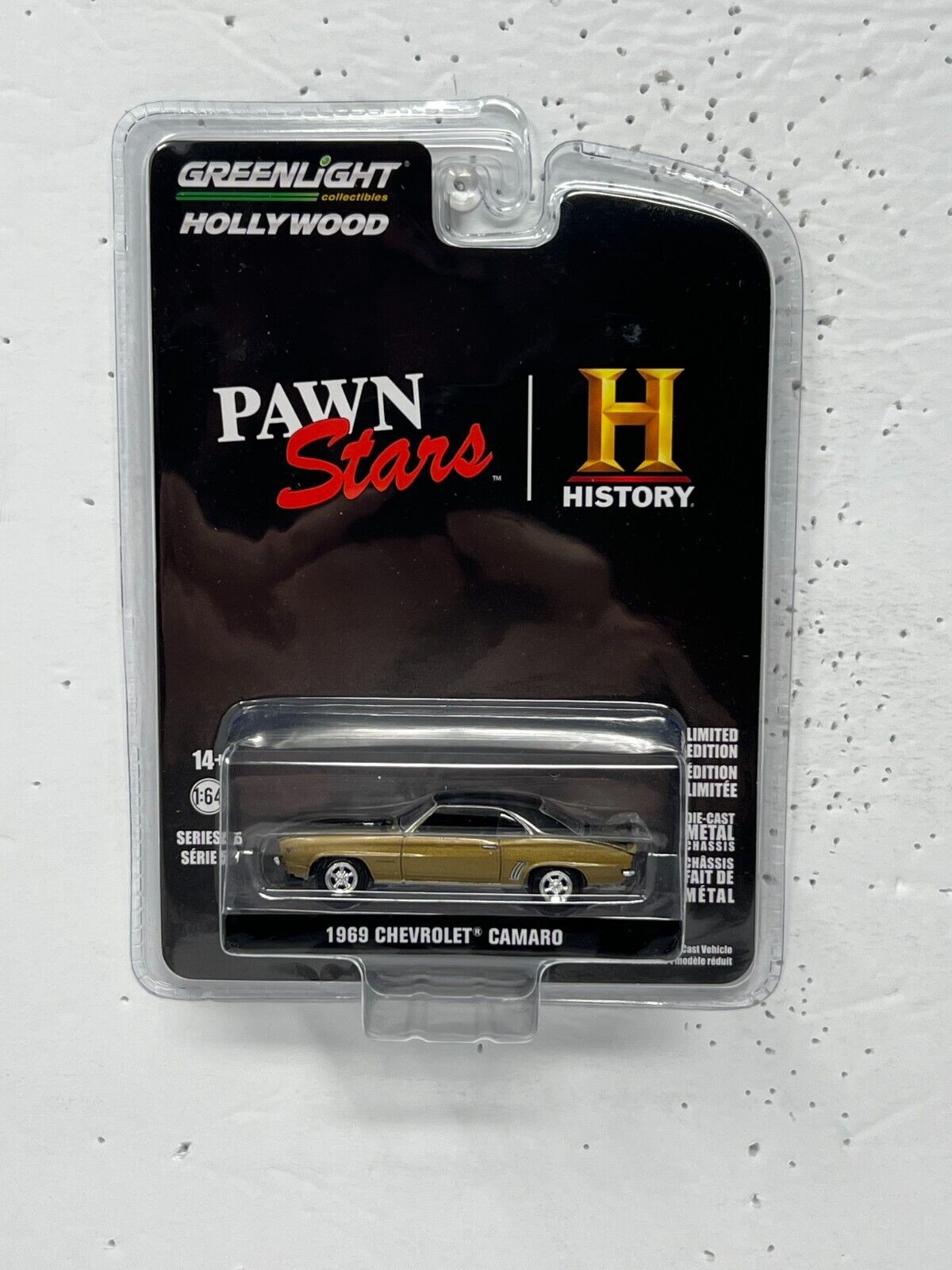 Greenlight Hollywood Pawn Stars 1969 Chevrolet Camaro 1:64 Diecast