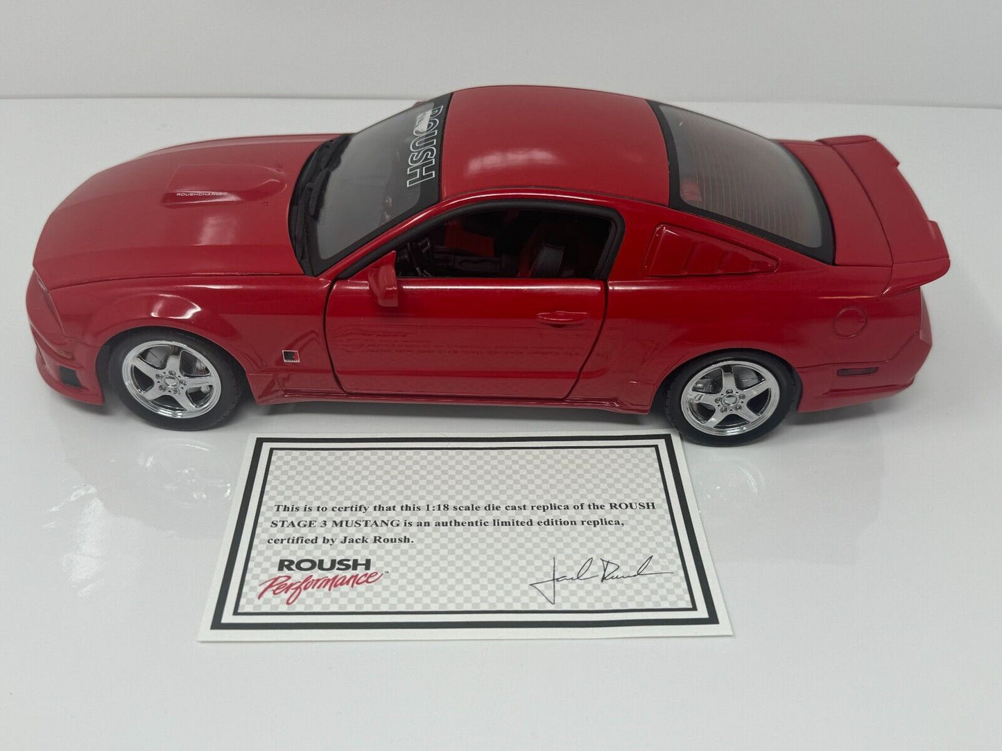 Team Caliber Roush Performance Stage 3 2005 Ford Mustang 1:18 Diecast