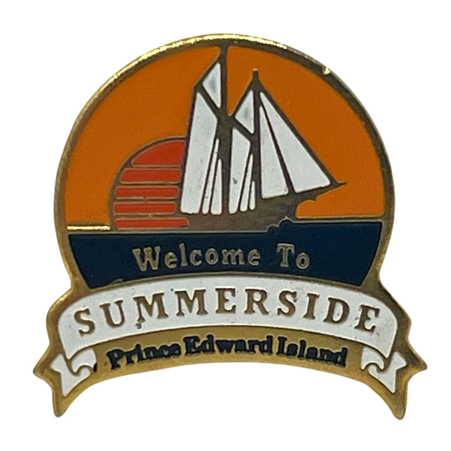 Summerside Prince Edward Island PEI Souvenir Cities & States Lapel Pin SP4