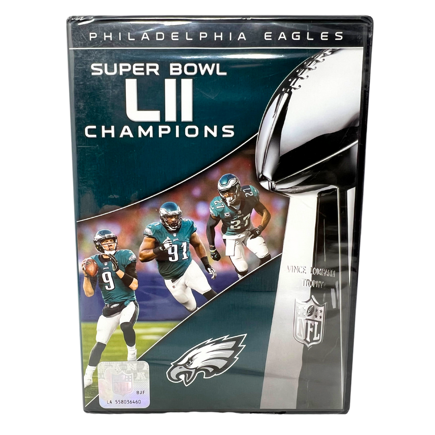 Super Bowl LII Champions Philadelphia Eagles (DVD) Sports NFL New and Sealed!!!