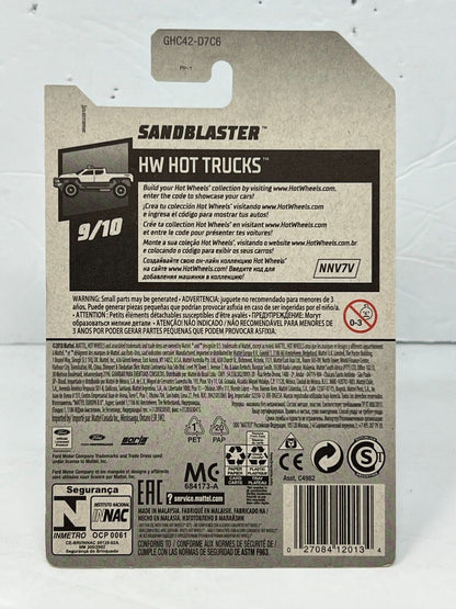 Hot Wheels HW Hot Trucks Sandblaster Fantasy Cars 1:64 Diecast