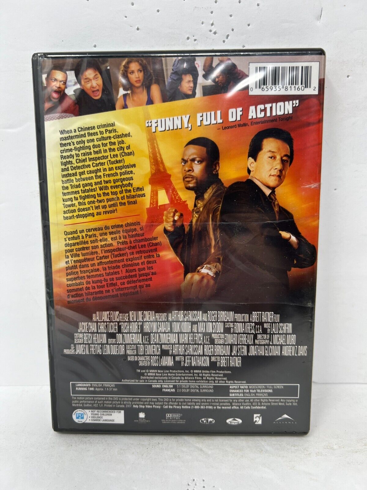 Rush Hour Trilogy Collection (DVD) Action Brand New and Sealed!!!