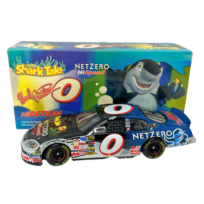 Action Nascar #0 Ward Burton NetZero Shark Tale 2004 Monte Carlo 1:24 Diecast