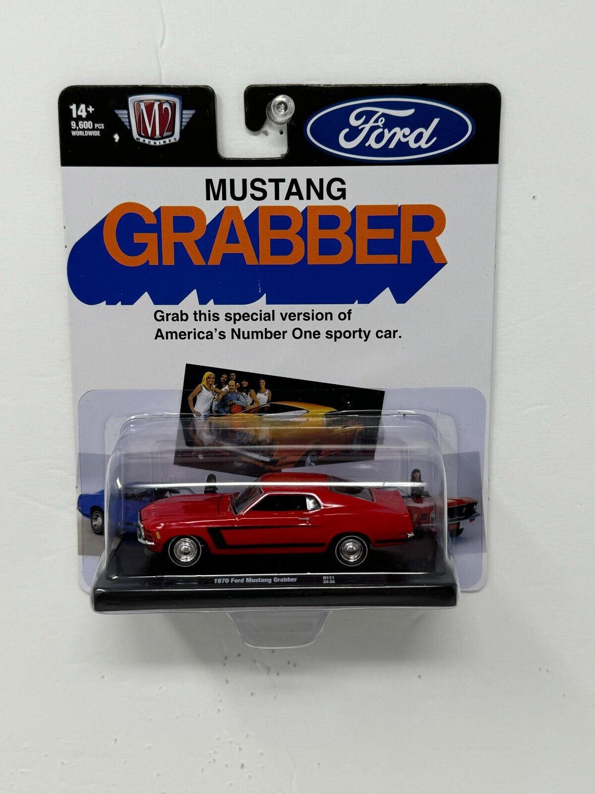 M2 Machines 1970 Ford Mustang Grabber 1:64 Diecast