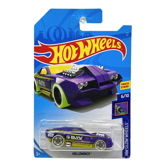 Hot Wheels Treasure Hunt HW Glow Wheels Hollowback 1:64 Diecast