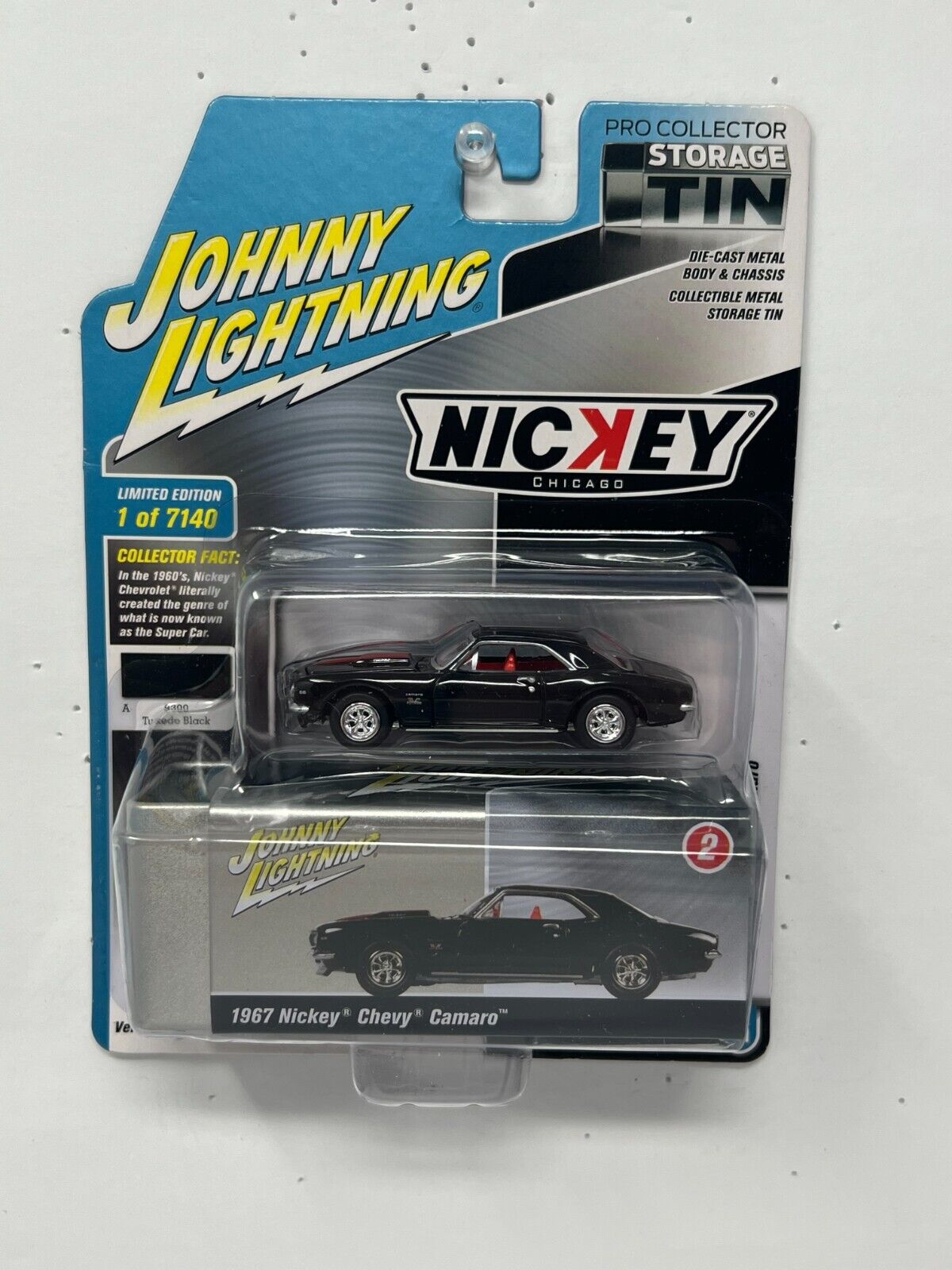 Johnny Lightning 1967 Nickey Chevy Camaro 1:64 Diecast