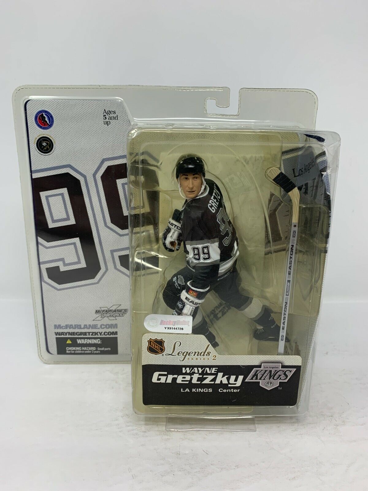 Mcfarlane NHL Wayne Gretzky Los Angeles Kings Chase Legends Series 2 Figure