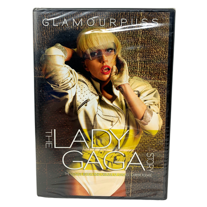 Lady Gaga Glamourpuss The Lady Gaga Story (DVD) Biography New and Sealed!!!