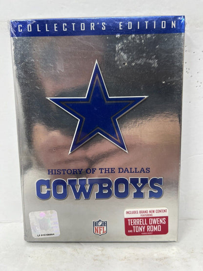 History Of The Dallas Cowboys (DVD) Sports NFL New and Sealed!!!